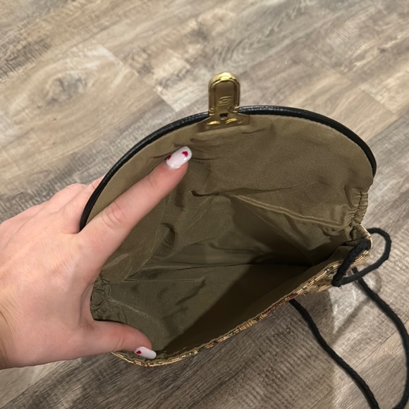 Lightly used Kachemak Canvas & Tapestry Vintage Floral Crossbody Bag - Picture 10 of 10